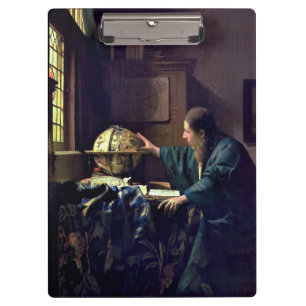 Johannes Vermeer - Der Astronom Klemmbrett