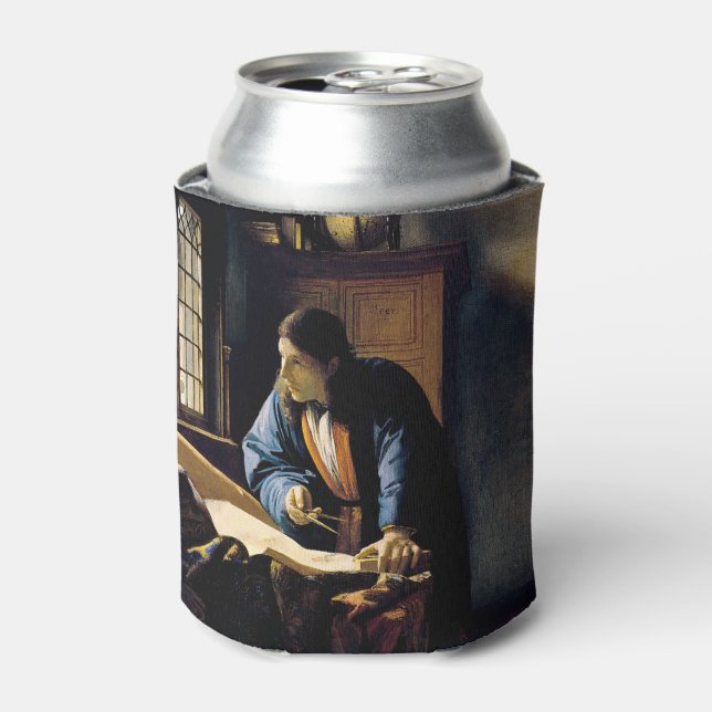 Johannes Vermeer - Der Geograf Dosenkühler (Kanne Vorderseite)