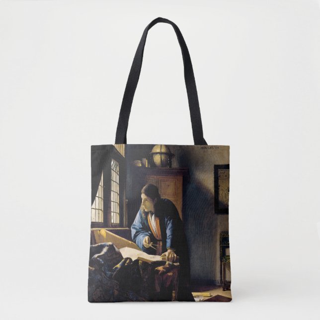 Johannes Vermeer - Der Geograf Tasche (Vorderseite)