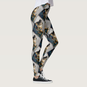 Johannes Vermeer - Der Lacemaker Leggings