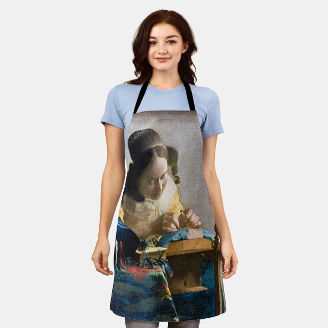 Johannes Vermeer - Der Lacemaker Schürze (Getragen)