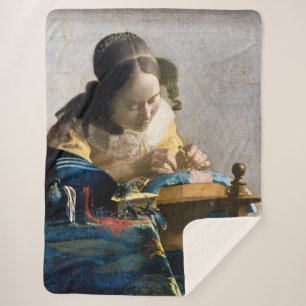 Johannes Vermeer - Der Lacemaker Sherpadecke