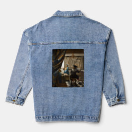 Johannes Vermeer - Die Allegorie des Malens Jeansjacke