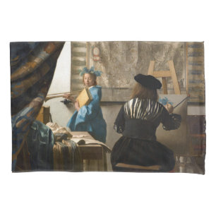 Johannes Vermeer - Die Allegorie des Malens Kissenbezug