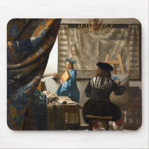 Johannes Vermeer - Die Allegorie des Malens Mousepad