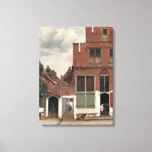 Johannes Vermeer Die kleine Straße Klassiker Leinwanddruck