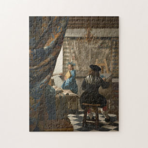 Johannes Vermeer, die Kunst des Malens