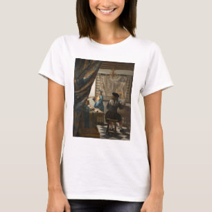 Johannes Vermeer, die Kunst des Malens T-Shirt