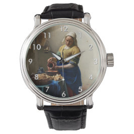 Johannes Vermeer - Die Milchmädchen Armbanduhr