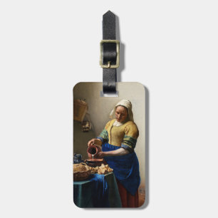 Johannes Vermeer - Die Milchmädchen Gepäckanhänger
