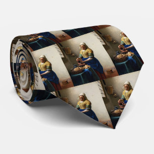 Johannes Vermeer - Die Milchmädchen Krawatte