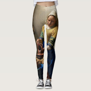 Johannes Vermeer - Die Milchmädchen Leggings