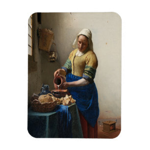 Johannes Vermeer, die Milchmädchen Magnet