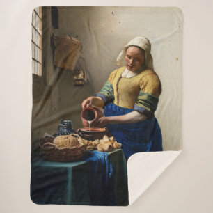 Johannes Vermeer - Die Milchmädchen Sherpadecke