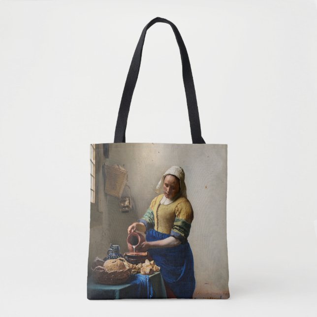 Johannes Vermeer - Die Milchmädchen Tasche (Vorderseite)