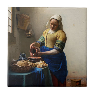 Johannes Vermeer - Die Milchmagd Fliese