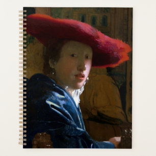 Johannes Vermeer - Fille avec un Casquette rouge