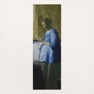 Johannes Vermeer - Frauen in blau lesen einen Brie Yogamatte