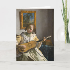 Johannes Vermeer - Gitarrenspieler Karte