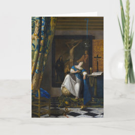 Johannes Vermeer - Glaubensvorstellung Karte