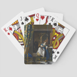 Johannes Vermeer - Glaubensvorstellung Spielkarten