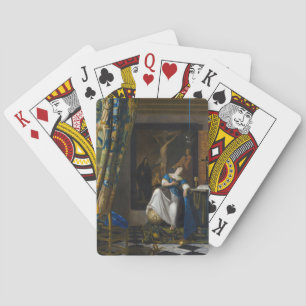 Johannes Vermeer - Glaubensvorstellung Spielkarten