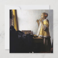 Johannes Vermeer - Junge Frau mit Pearl Necklace