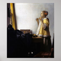 Johannes Vermeer - Junge Frau mit Pearl Necklace