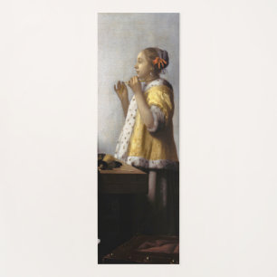 Johannes Vermeer - Junge Frau mit Pearl Necklace Yogamatte