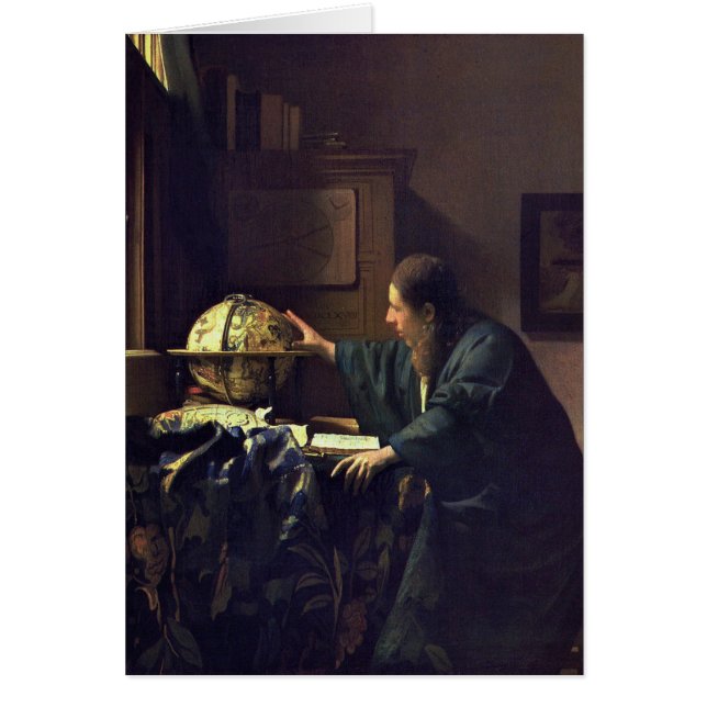 Johannes Vermeer - la peinture d'astronome (Devant)