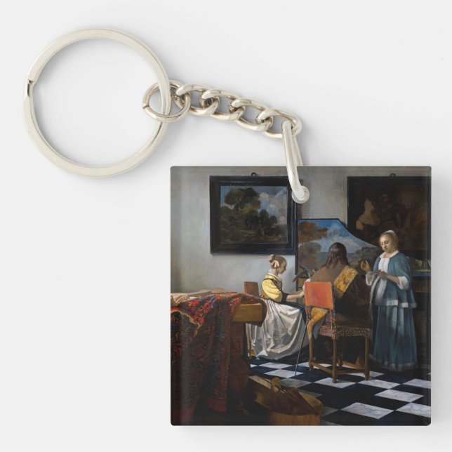 Johannes Vermeer - Le Concert (Devant)