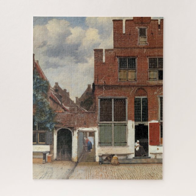 Johannes Vermeer - Little Street (Vertikal)