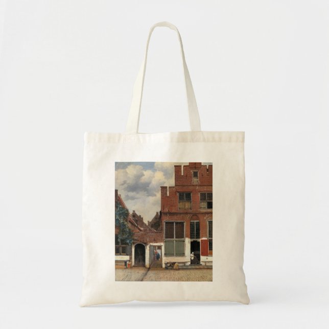 Johannes Vermeer - Little Street Tragetasche (Vorne)