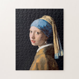JOHANNES VERMEER - Mädchen mit einem Perlenohrrin