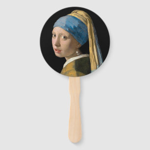 Johannes Vermeer - Mädchen mit Perle Fächer