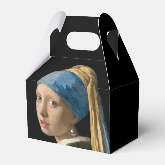 Johannes Vermeer - Mädchen mit Perlenohrring Geschenkschachtel (Vorderseite)