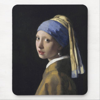 Johannes Vermeer - Mädchen mit Perlenohrring Mousepad