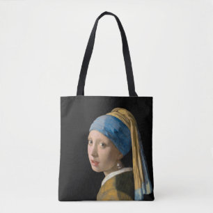 Johannes Vermeer - Mädchen mit Perlenohrring Tasche
