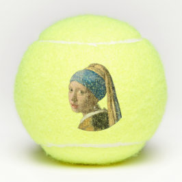 Johannes Vermeer - Mädchen mit Perlenohrring Tennisbälle