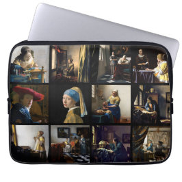 Johannes Vermeer - Masterpiece Grid Laptopschutzhülle