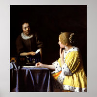 Johannes Vermeer - Ministerin und Frau