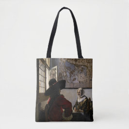 Johannes Vermeer - Offizier mit einem Laughing Gir Tasche