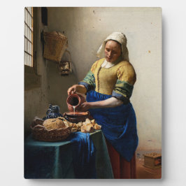 Johannes Vermeer - The Milkmaid Fotoplatte