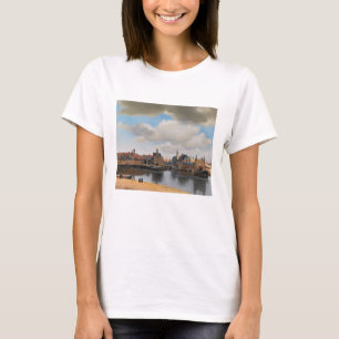 Johannes Vermeer, van Deft, View of Delft T-Shirt