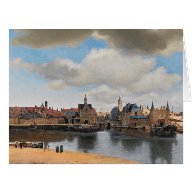 Johannes Vermeer, van Deft, Vue de Delft (Devant horizontal)