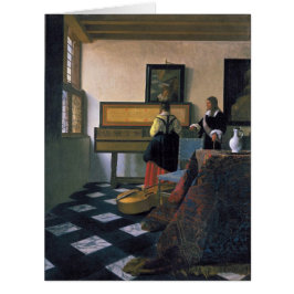 Johannes Vermeer, van Delft, The Music Lesson