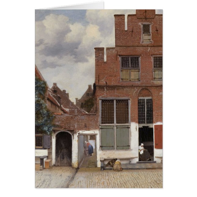 Johannes Vermeer, Vue Des Maisons À Delft (Devant)
