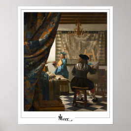 Johannes Vermeer Zedign Art Poster #14