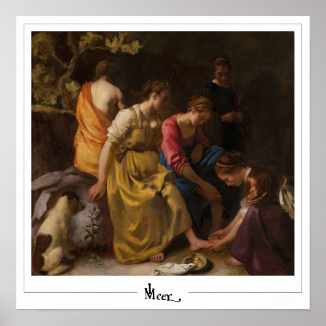 Johannes Vermeer Zedign Art Poster #16 (Vorne)