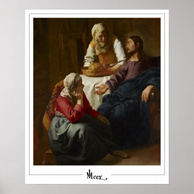 Johannes Vermeer Zedign Art Poster #25 (Vorne)